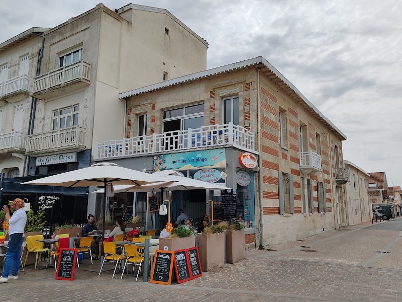 Restaurant Martine à la plage à Soulac-sur-Mer, France