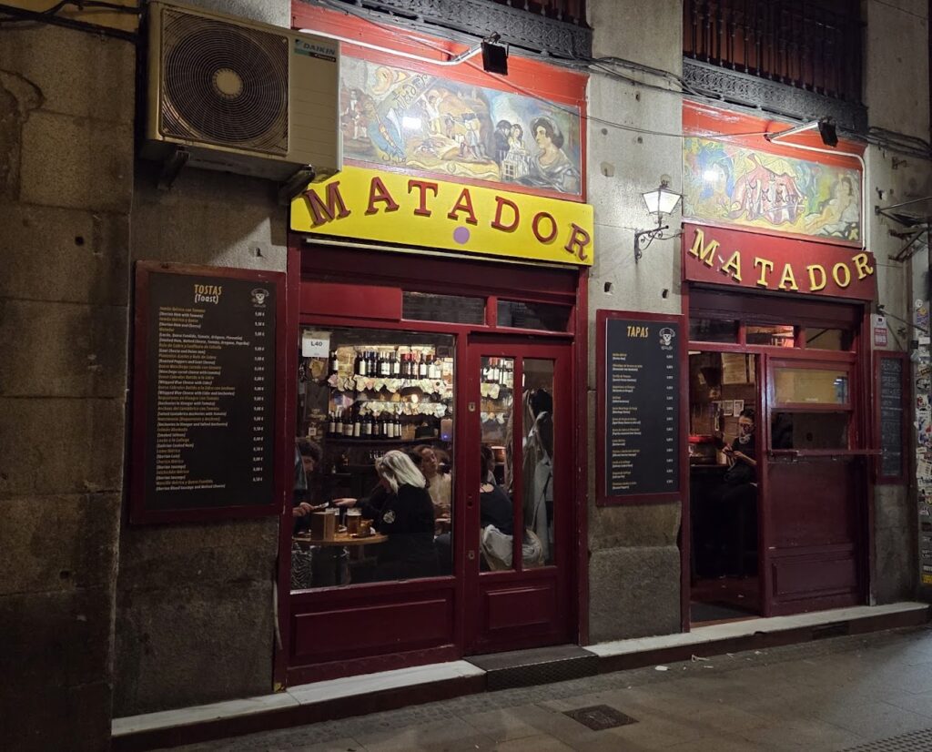 Restaurant Matador à Madrid, Espagne