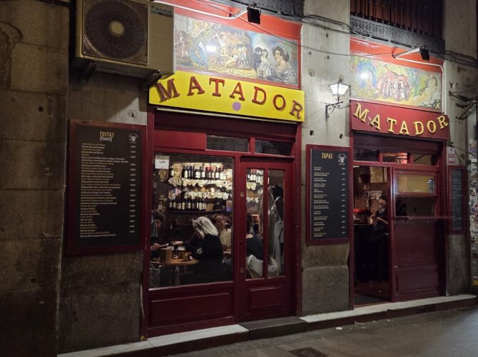 Restaurant Matador à Madrid, Espagne