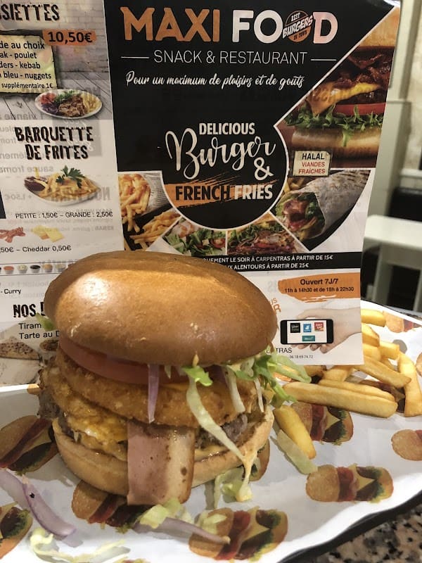 Restaurant Maxi food à Carpentras, France
