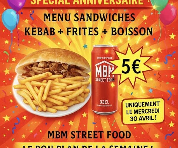 Restaurant MBM Street food Dole à Dole, France