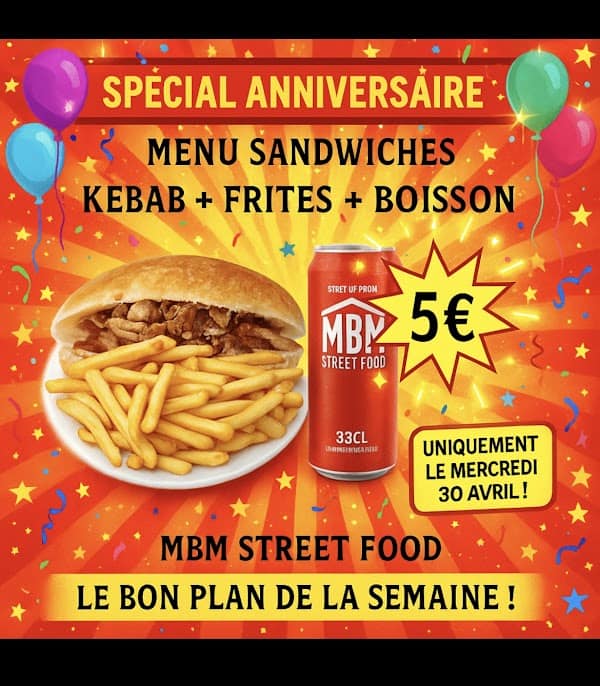 Restaurant MBM Street food Dole à Dole, France