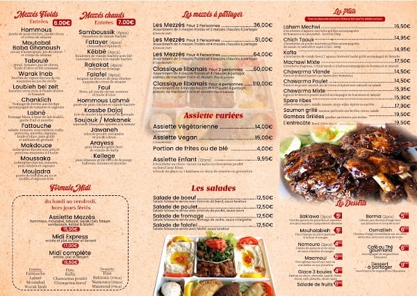 Restaurant MEILLEURS DU LIBAN à Meaux, France