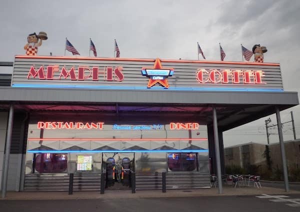 Memphis – Restaurant Diner à Mâcon, France