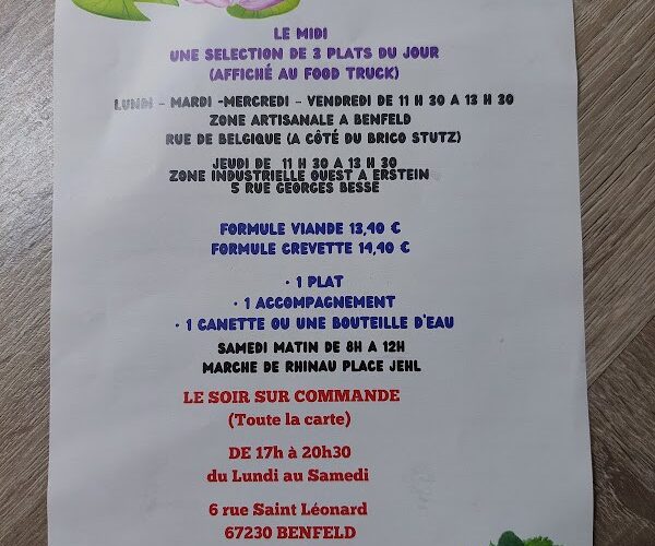 Restaurant Minh-Saveurs à Benfeld, France