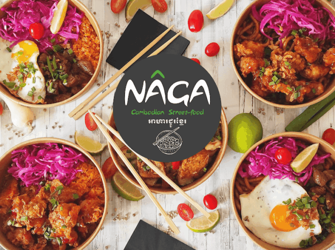 Restaurant NÂGA Street-food Sophia à Valbonne, France