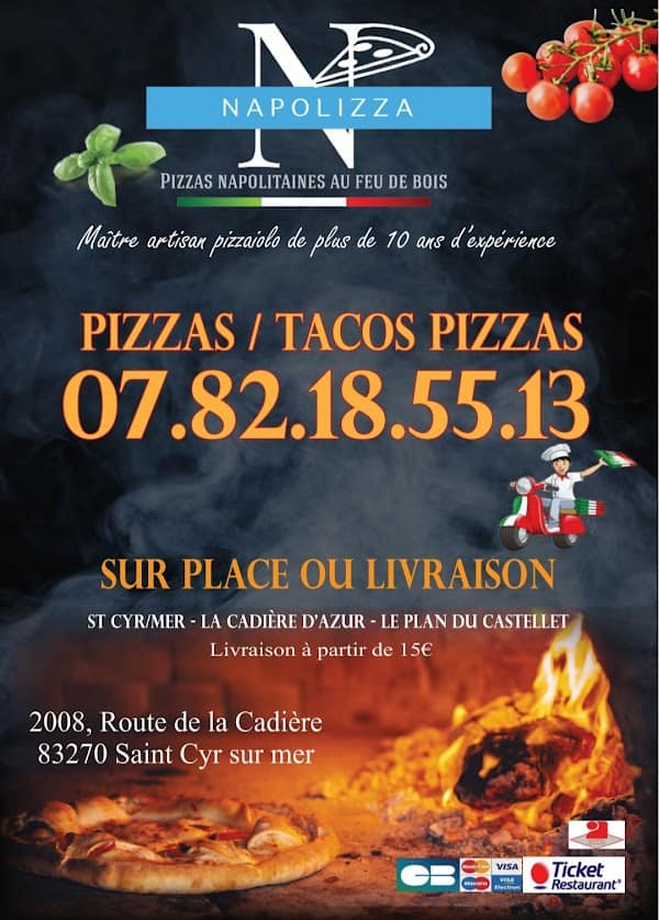 Restaurant Napolizza à Saint-Cyr-sur-Mer, France