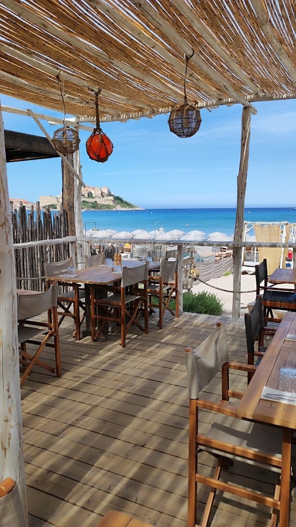 Restaurant Nina Plage Calvi à Calvi, France