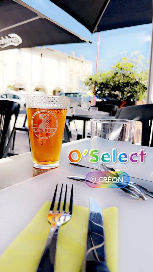 Restaurant O select à Créon, France