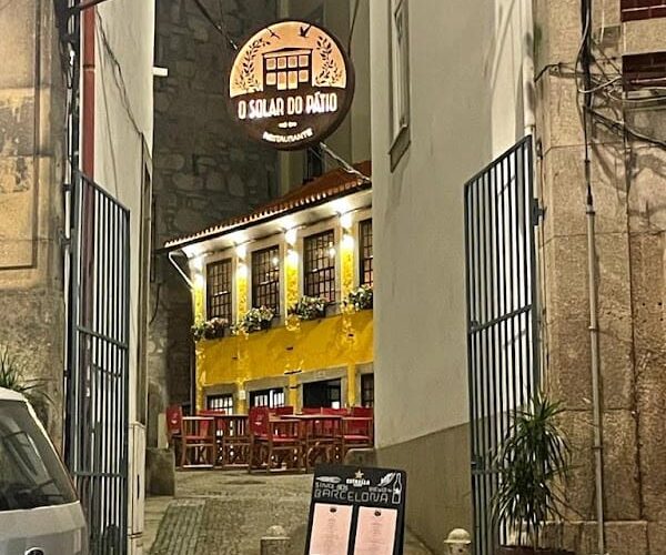 Restaurant O Solar do Pátio à porto, Portugal