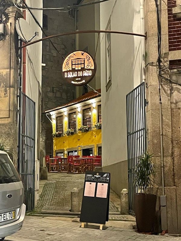 Restaurant O Solar do Pátio à porto, Portugal