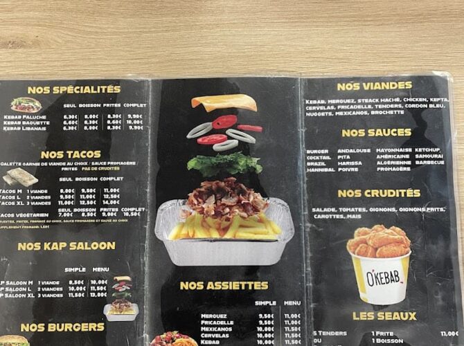 Restaurant O’Kebab à Gravelines, France