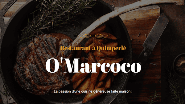 Restaurant O’Marcoco à Quimperlé, France