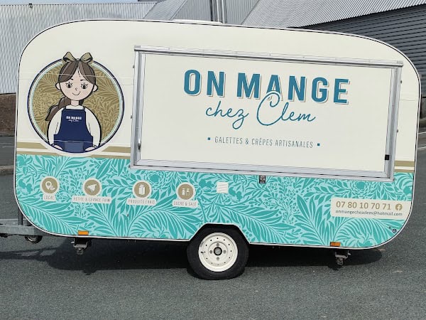 Restaurant On mange chez Clem – Food truck – crêperie – privatisation – marché à Les Herbiers, France