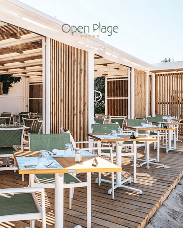 Restaurant Open Plage à Saint-Cyr-sur-Mer, France