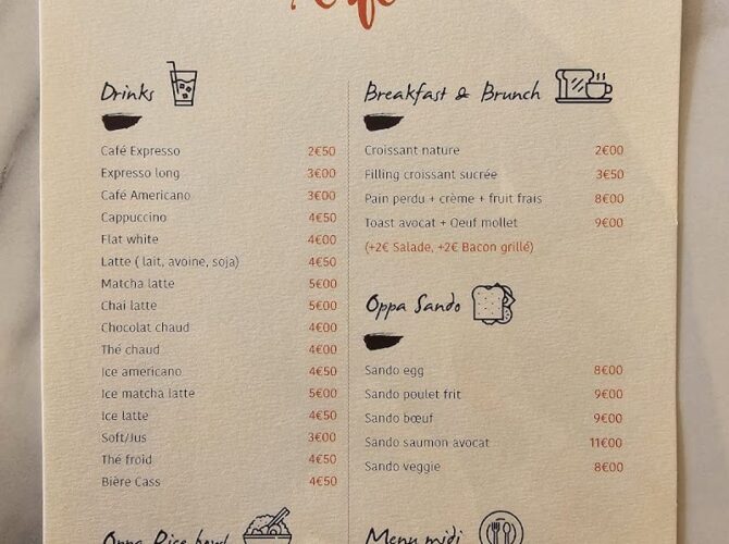 Restaurant Oppa Café à Mantes-la-Jolie, France