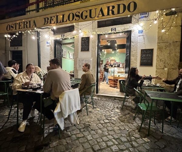 Restaurant Osteria Bellosguardo à Lisboa, Portugal