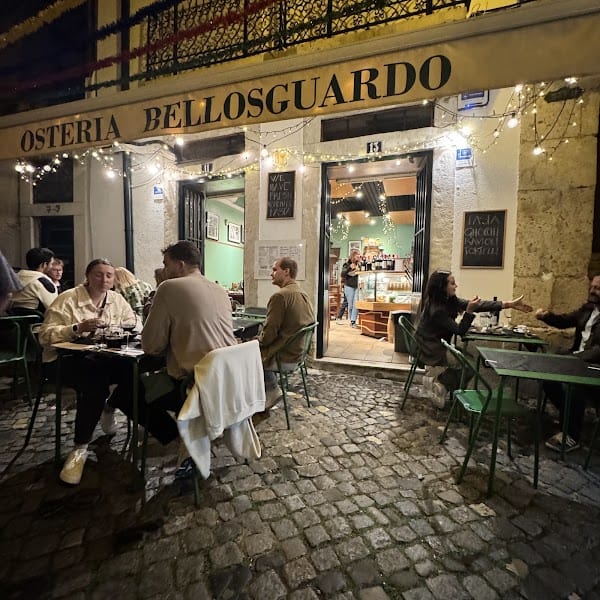 Restaurant Osteria Bellosguardo à Lisboa, Portugal