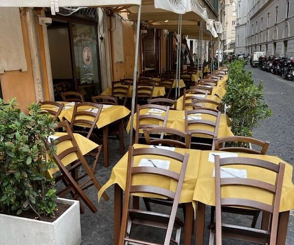 Restaurant Osteria da Fortunata à Rome, Italie