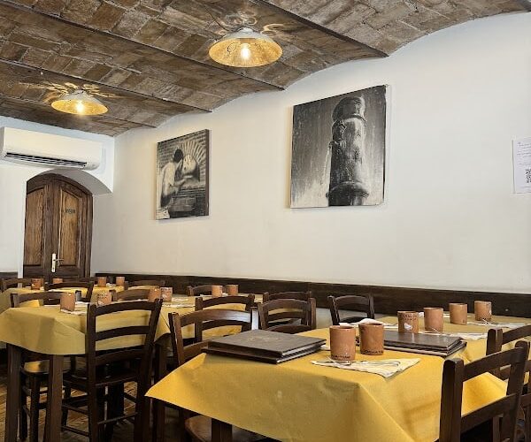 Restaurant Osteria da Fortunata à Rome, Italie