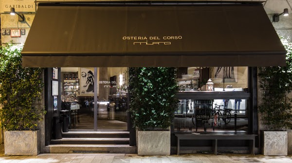Restaurant Osteria del Corso à Milan, Italie