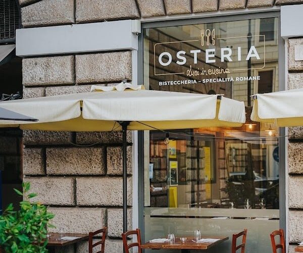 Restaurant Osteria Luci in cucina à Rome, Italie