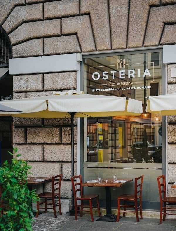 Restaurant Osteria Luci in cucina à Rome, Italie