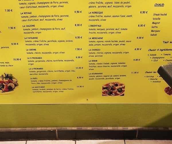 Restaurant Pizz’ Ali à Tulle, France