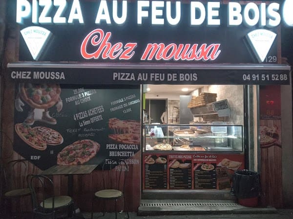 Restaurant Pizza chez moussa à Marseille, France