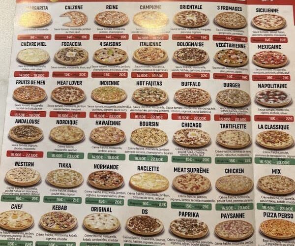 Restaurant Pizza gino’s à Eaubonne, France