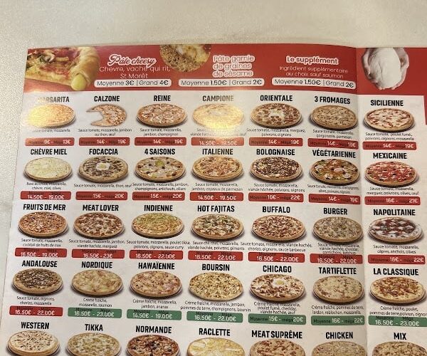 Restaurant Pizza gino’s à Eaubonne, France