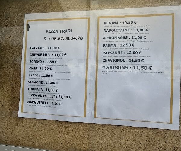 Restaurant Pizza Tradi à Massy, France