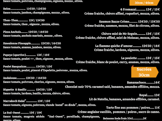 Restaurant PIZZERIA DES RECOLLETS à Moissac, France