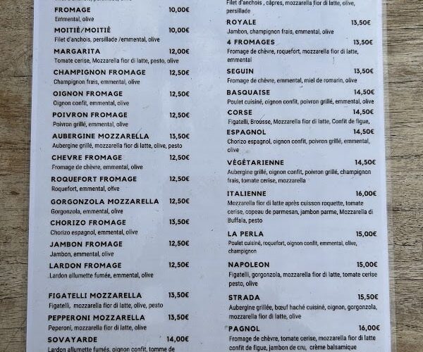 Restaurant Pizzeria La Strada à Bouc-Bel-Air, France