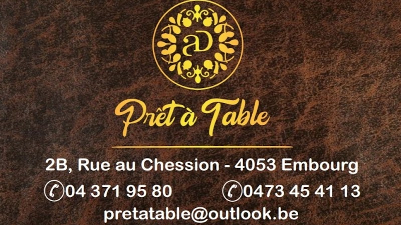 Restaurant Prêt à Table à Chaudfontaine, Belgique