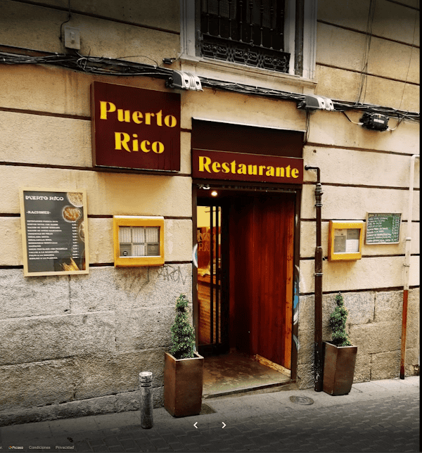 Restaurant Puerto Rico à Madrid, Espagne