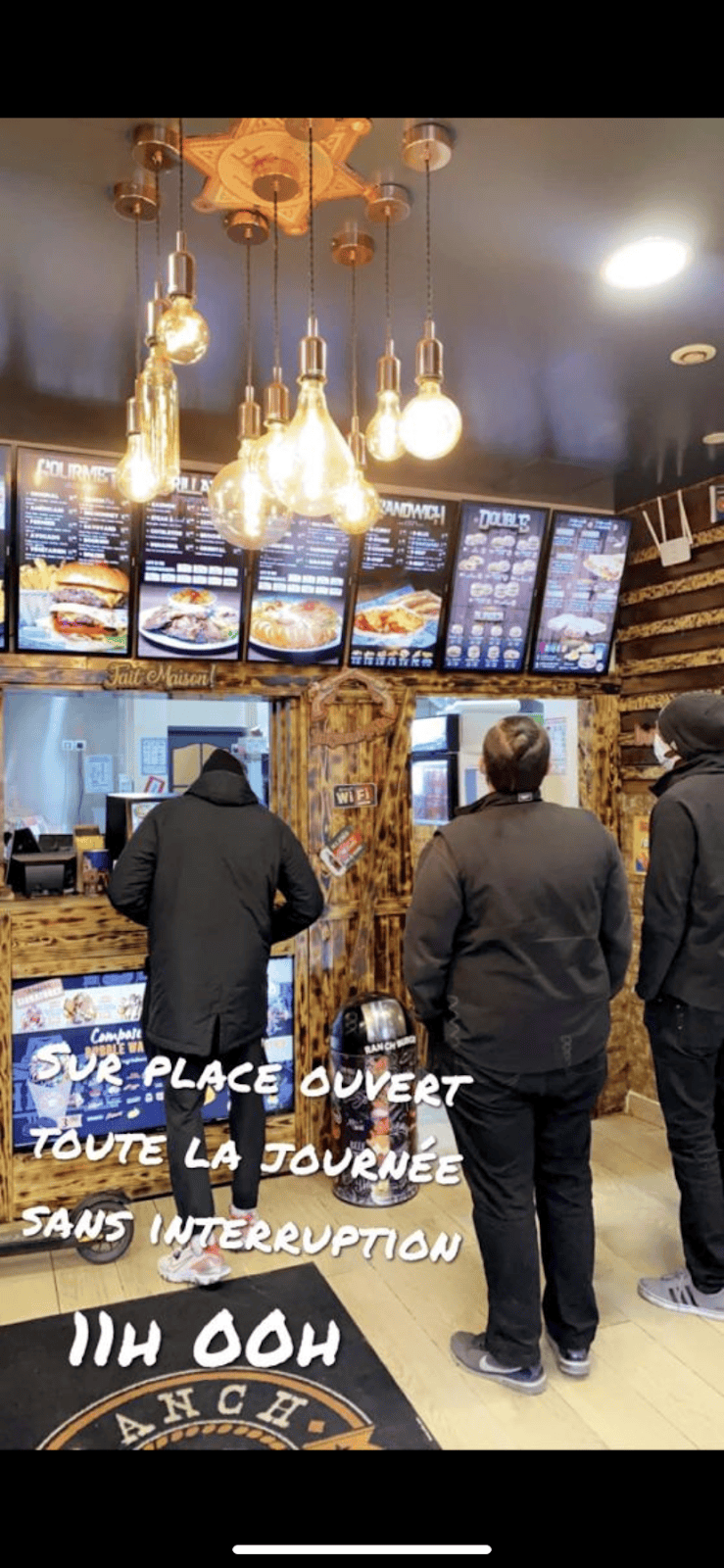 Restaurant Ranch Burger à Aubervilliers, France