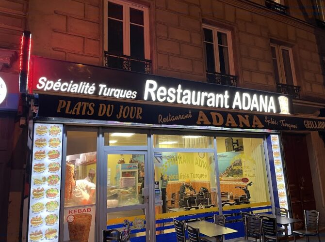 Restaurant ADANA Spécialités turques à Paris, France