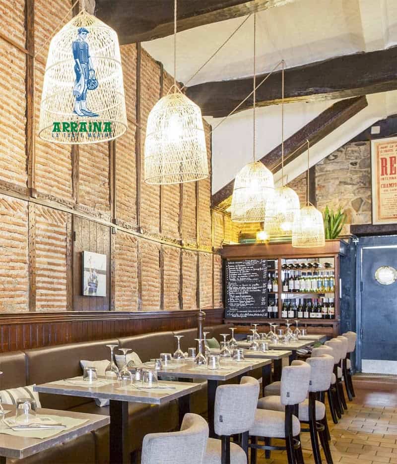 Restaurant Arraina La Table Marine à Ciboure, France