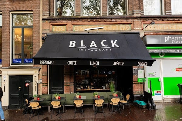 Restaurant Black à Amsterdam, Pays-Bas