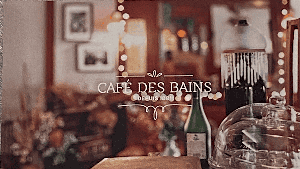 Restaurant Café des Bains à Aix-les-Bains, France