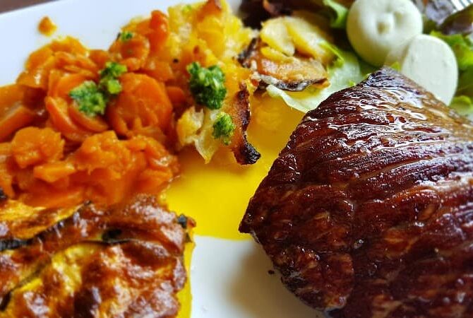 Restaurant Chez Marie Grand-Vabre à Conques-en-Rouergue, France