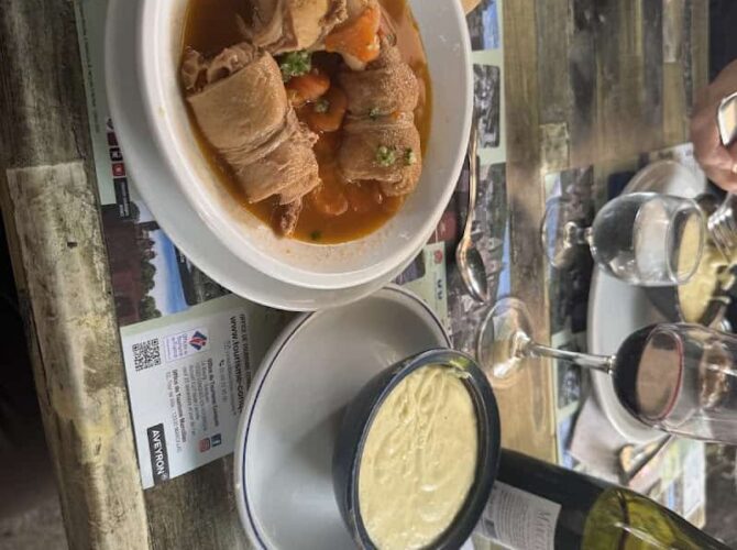 Restaurant Chez Marie Grand-Vabre à Conques-en-Rouergue, France