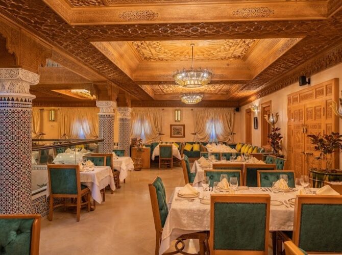 Restaurant Dar El Kaid à Casablanca, Maroc