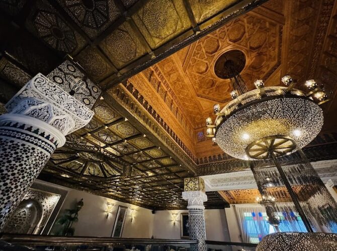 Restaurant Dar El Kaid à Casablanca, Maroc