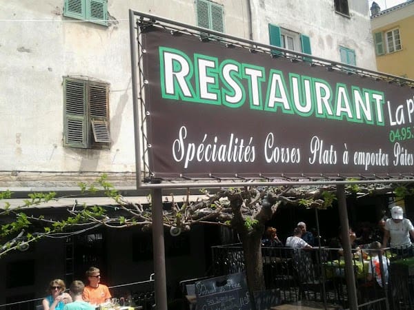 Restaurant de la Place à Corte, France