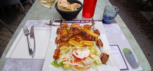 Restaurant de la place à Belfort, France