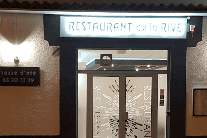 Restaurant de la rive à Bressols, France