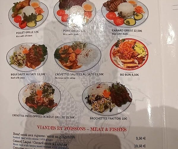 Restaurant Hong Phuoc à Sisteron, France