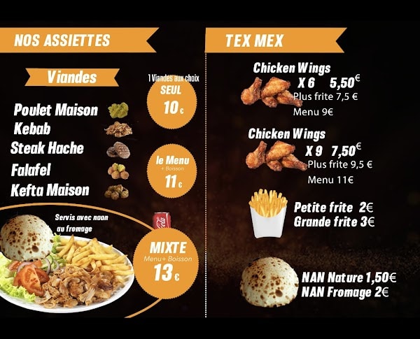 Restaurant Istanbul Kebab & Tacos Auch à Auch, France